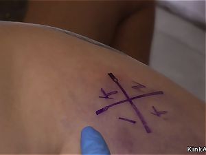 stunning stunner ass-fuck smashed in tattoo shop