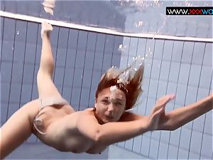 bouncing breasts underwater